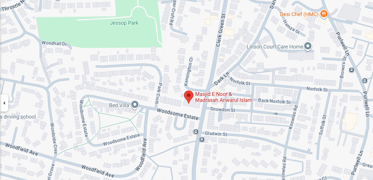 masjidenoor location